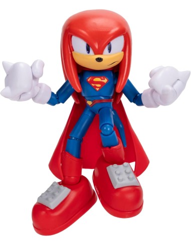 DC x Sonic Knuckles Superman Action Figure 13 cm JAK42903 Jakks Pacific | Futurartshop.com