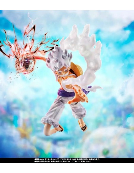 One Piece Luffy Gear 5 Egghead SH Figuarts Figure COS106633 Bandai | Futurartshop.com