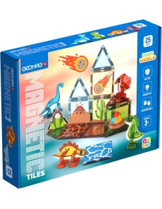 Geomag Dino World 25 Pezzi Costruzioni Magnetiche BIA4221 Geomag | Futurartshop.com