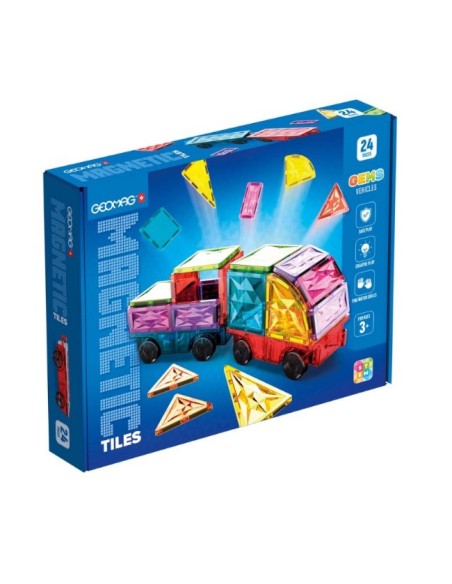 Geomag veicoli 24 Pezzi Costruzioni Magnetiche BIA4211 Geomag | Futurartshop.com