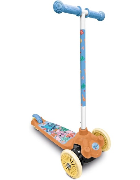 Disney Stitch 3-Wheel Scooter Twist & Roll Kids MON28745 Mondo | Futurartshop.com
