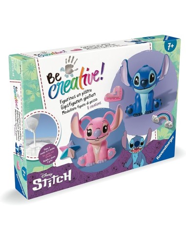 Be Creative Stitch Plaster Figurines Kit RAV23877 Ravensburger | Futurartshop.com