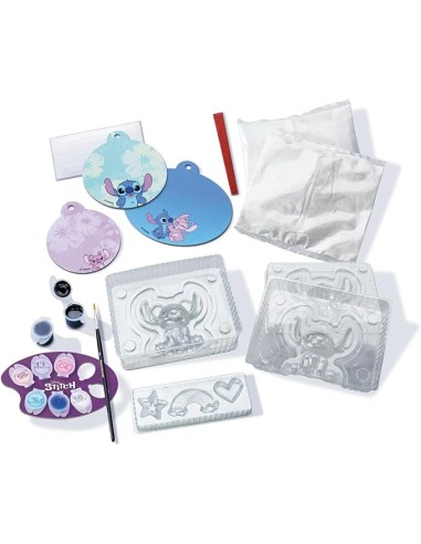 Be Creative Stitch Plaster Figurines Kit RAV23877 Ravensburger | Futurartshop.com