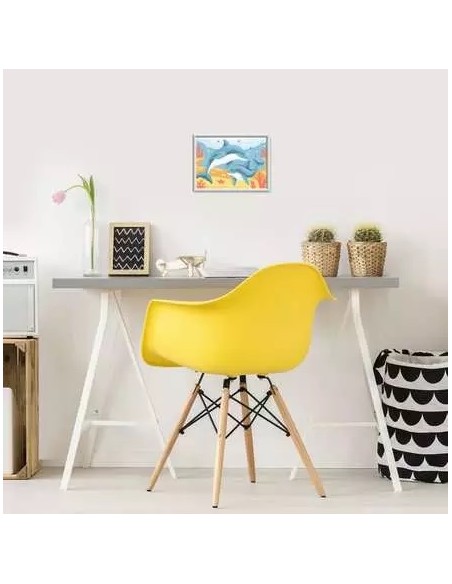 CreArt Delfino Dipingere con i Numeri 18x13cm RAV23252 Ravensburger | Futurartshop.com