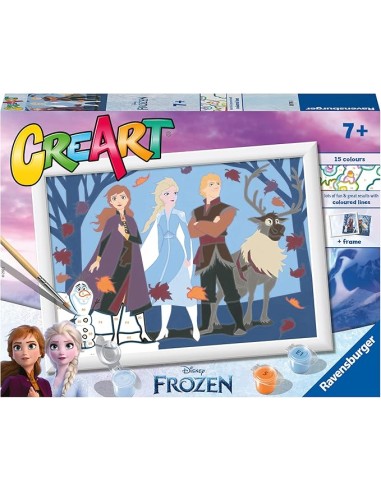 CreArt Frozen Best Friends Paint by Numbers RAV20176 Ravensburger | Futurartshop.com