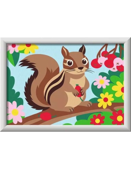 CreArt Scoiattolo Dipingere con i Numeri RAV23251 Ravensburger | Futurartshop.com