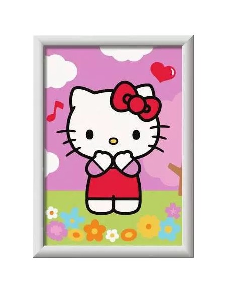 CreArt Hello Kitty Paint by Numbers Kit RAV23037 Ravensburger | Futurartshop.com