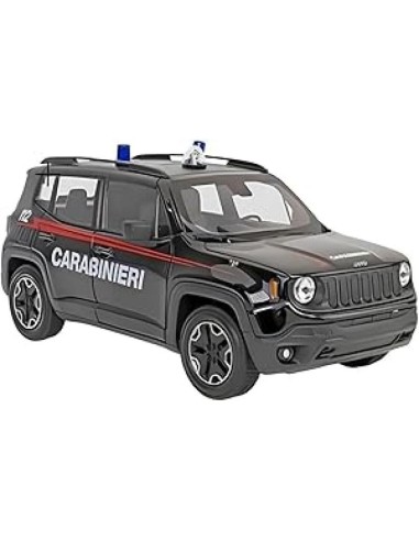 Jeep Renegade Carabinieri Modellino Die-Cast 1:24 BUR31520C Burago | Futurartshop.com