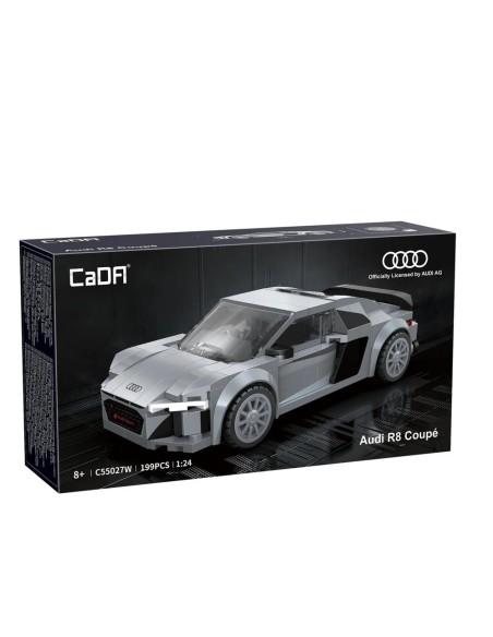 Audi R8 Coupe 1:24 Building Set 199 Pieces PROC55027W Cada | Futurartshop.com