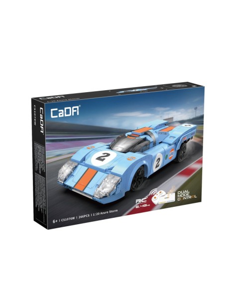 Azure Storm 131 RC Car 266 Pieces Remote Control PROC51076W Cada | Futurartshop.com