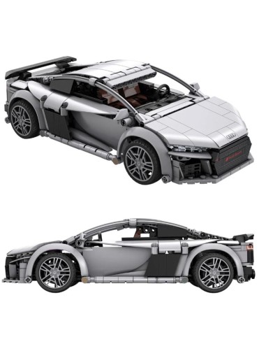 Audi R8 Coupe RC Car 536 Pieces Remote Control PROC57012W Cada | Futurartshop.com