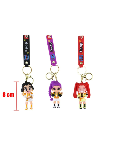 K-Pop Portachiavi Pop Star con Cordino 3 Modelli TOY93109 Toys Garden | Futurartshop.com