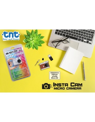 TNT Insta Cam Mini Camera Toy Gadget 3 Assorted Colors TOY92215  | Futurartshop.com