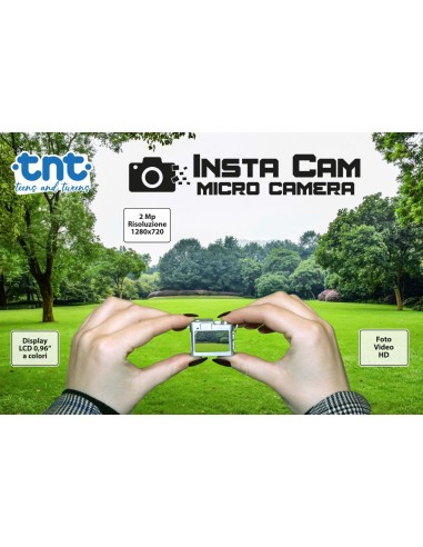 TNT Insta Cam Micro Camera Giocattolo 3 Colori Assortiti TOY92215  | Futurartshop.com