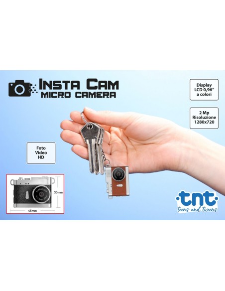 TNT Insta Cam Mini Camera Toy Gadget 3 Assorted Colors TOY92215  | Futurartshop.com
