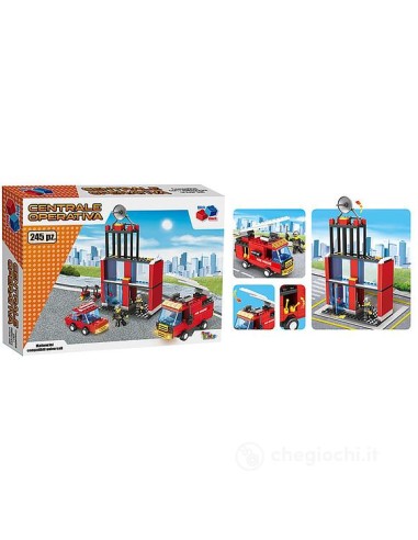 Blick Block Operations Center Building Blocks 245 Pcs TOY27937  | Futurartshop.com