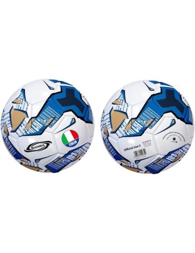 Stripe Blue Football Soccer Ball TOY52035  | Futurartshop.com