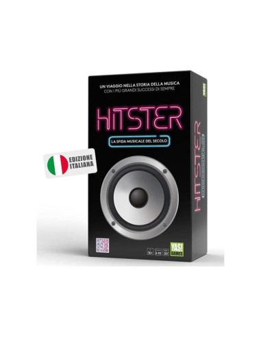 Hitster Italian Edition Music Party Board Game ITA ROC21195264 Yas Games | Futurartshop.com