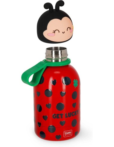 Ladybug Thermal Water Bottle 310ml for Kids Stainless LEGKSSB0011 Legami Milano | Futurartshop.com