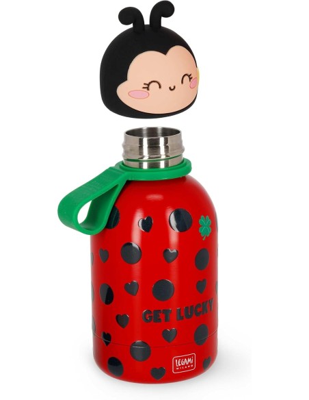 Borraccia Termica Coccinella 310ml per Bambini Acciaio LEGKSSB0011 Legami Milano | Futurartshop.com