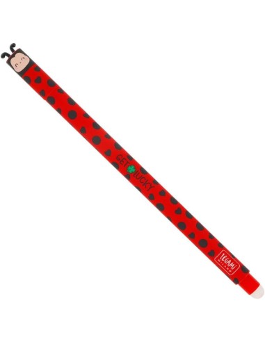 Penna Gel Cancellabile Coccinella Rossa 0.7mm LEGEP0074 Legami Milano | Futurartshop.com