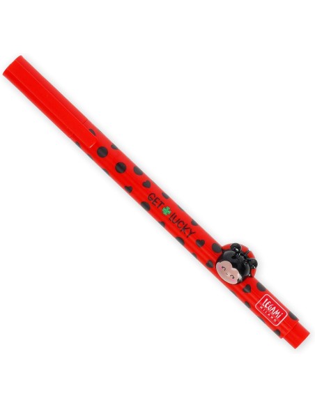 Penna Gel Coccinella Decorativa Inchiostro Rosso LEGCPP0027 Legami Milano | Futurartshop.com