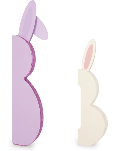 Happy Easter Foldable Paper Bunnies Set of 2 LEGPEB0001 Legami Milano | Futurartshop.com