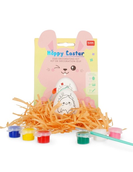 Kit Uovo Pasqua da Dipingere Hoppy Easter Colori LEGEAE0002 Legami Milano | Futurartshop.com