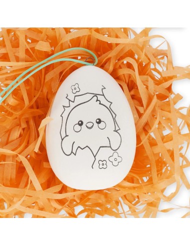Hoppy Easter Egg Painting Kit 6 Paints Brush LEGEAE0002 Legami Milano | Futurartshop.com