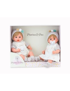 Mini Reborn Twins Dolls with Gift Box MAR3160 Marina e Pau | Futurartshop.com
