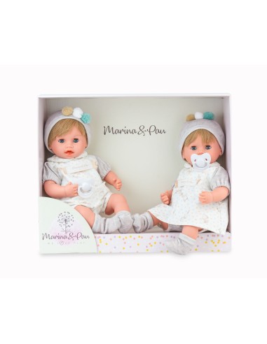 Mini Reborn Twins Dolls with Gift Box MAR3160 Marina e Pau | Futurartshop.com