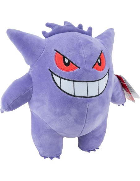 Pokémon Peluche Gengar 30 cm Pupazzo Ufficiale REIPK113400 Jazwares | Futurartshop.com