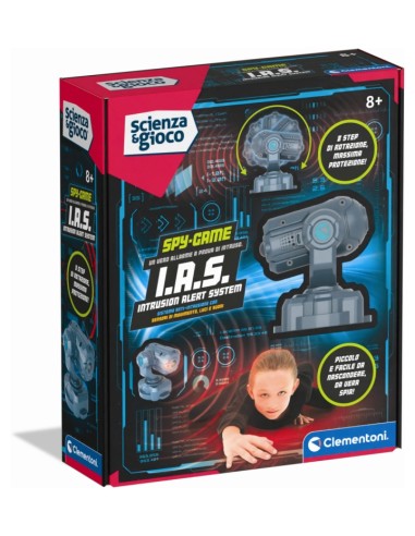 Spy Cam Sistema d’Allarme Gioco di Spionaggio CLE19455 Clementoni | Futurartshop.com