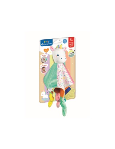 Soft Cuddles Unicorn Soft Plush Toy for Kids CLE17611 Clementoni | Futurartshop.com
