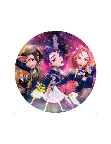 K-Pop Demon Hunters 500 Piece Round Puzzle RAV12002052 Ravensburger | Futurartshop.com