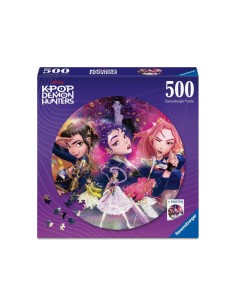 K-Pop Demon Hunters Puzzle 500 Pezzi Round RAV12002052 Ravensburger | Futurartshop.com