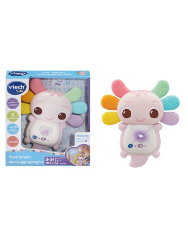 Axel Baby Teether Rattle with Lights and Sounds ITA VTE9503004990 Vtech | Futurartshop.com