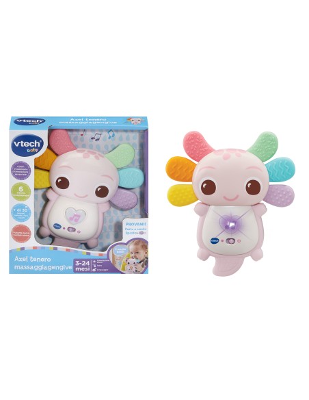 Axel Massaggiagengive Sonaglio Neonati Luci e Suoni VTE9503004990 Vtech | Futurartshop.com