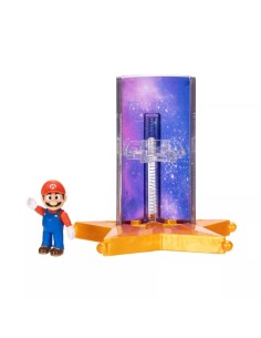Super Mario Movie Mario con Star Launcher Mini Figure 4 cm JAK43238I Jakks Pacific | Futurartshop.com 2