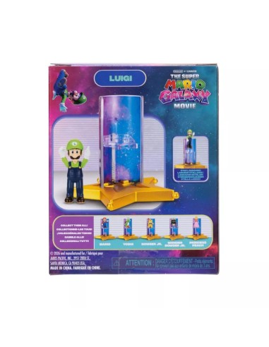 Super Mario Movie Luigi with Star Launcher 1.5" Figure JAK43239I Jakks Pacific | Futurartshop.com