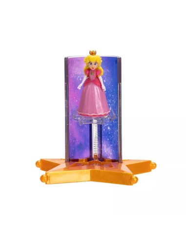 Super Mario Movie Princess Peach con Star Launcher Mini Figure 4 cm JAK43241I Jakks Pacific | Futurartshop.com