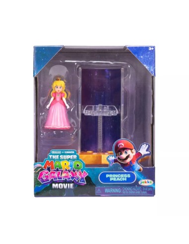 Super Mario Movie Princess Peach con Star Launcher Mini Figure 4 cm JAK43241I Jakks Pacific | Futurartshop.com