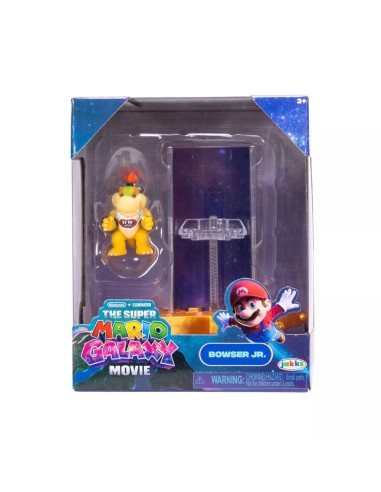 Super Mario Movie Bowser Jr with Star Launcher 1.5" Figure JAK43242I Jakks Pacific | Futurartshop.com