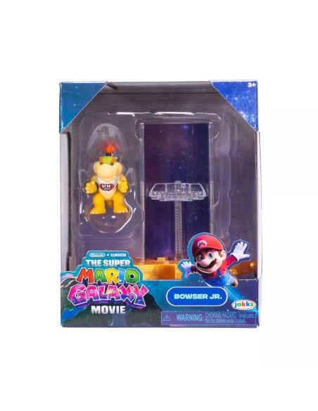 Super Mario Movie Bowser Jr con Star Launcher Mini Figure 4 cm JAK43242I Jakks Pacific | Futurartshop.com