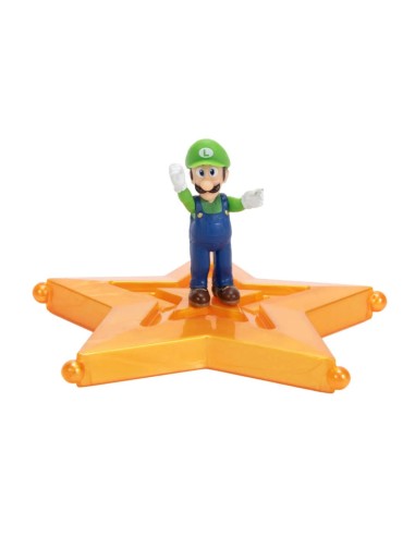 Super Mario Movie Luigi Mini Figure 4 cm Personaggio JAK43245I Jakks Pacific | Futurartshop.com