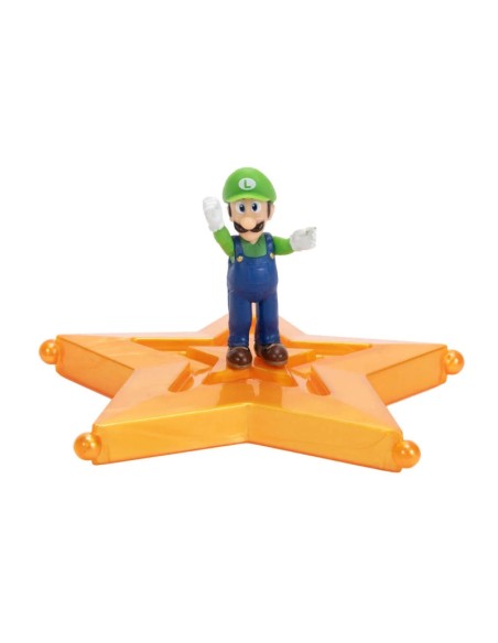 Super Mario Movie Luigi Mini Figure 4 cm Personaggio JAK43245I Jakks Pacific | Futurartshop.com