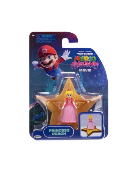 Super Mario Movie Princess Peach Mini Figure 4 cm Personaggio JAK43247I Jakks Pacific | Futurartshop.com