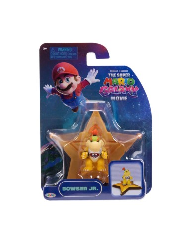 Super Mario Movie Bowser Junio Mini Figure 4 cm Personaggio JAK43248I Jakks Pacific | Futurartshop.com