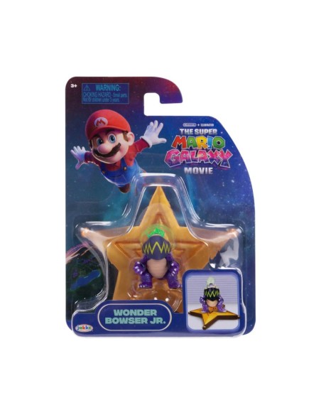 Super Mario Movie Wonder Bowser Junio Mini Figure 4 cm Personaggio JAK43249I Jakks Pacific | Futurartshop.com