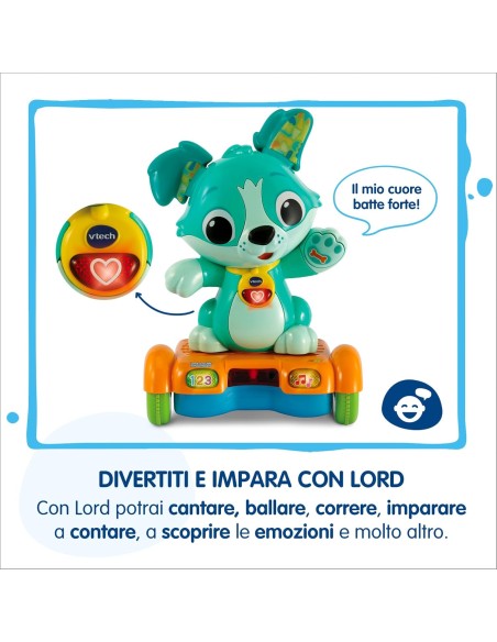Lord Puppy Hoverboard Walking Puppy Toy ITA VIT547507 Vtech | Futurartshop.com